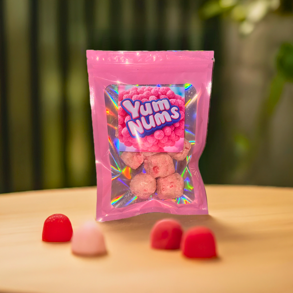 YumNums Handcrafted Freeze-Dried Watermelon Candy – Crunchy, Juicy, Sweet Snack Treat - Concordia Style Boutique