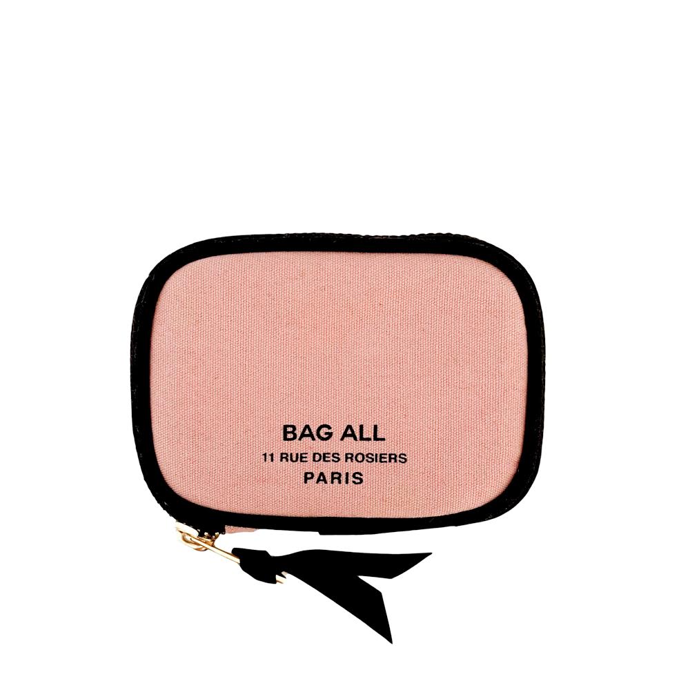 Small Wallet Pink/Blush with Black Piping - Concordia Style Boutique