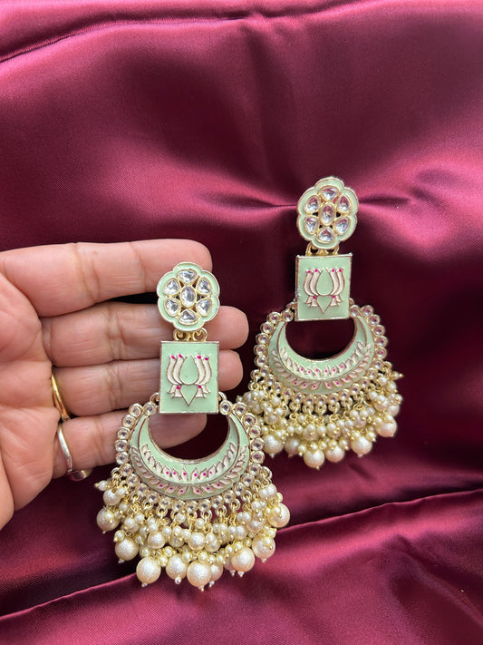 Chandbali earrings