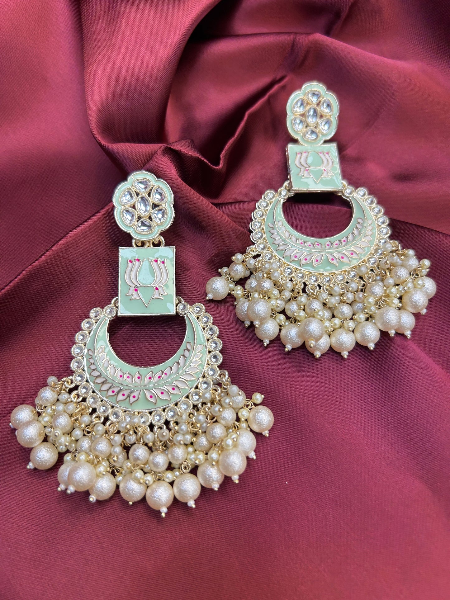 Chandbali earrings