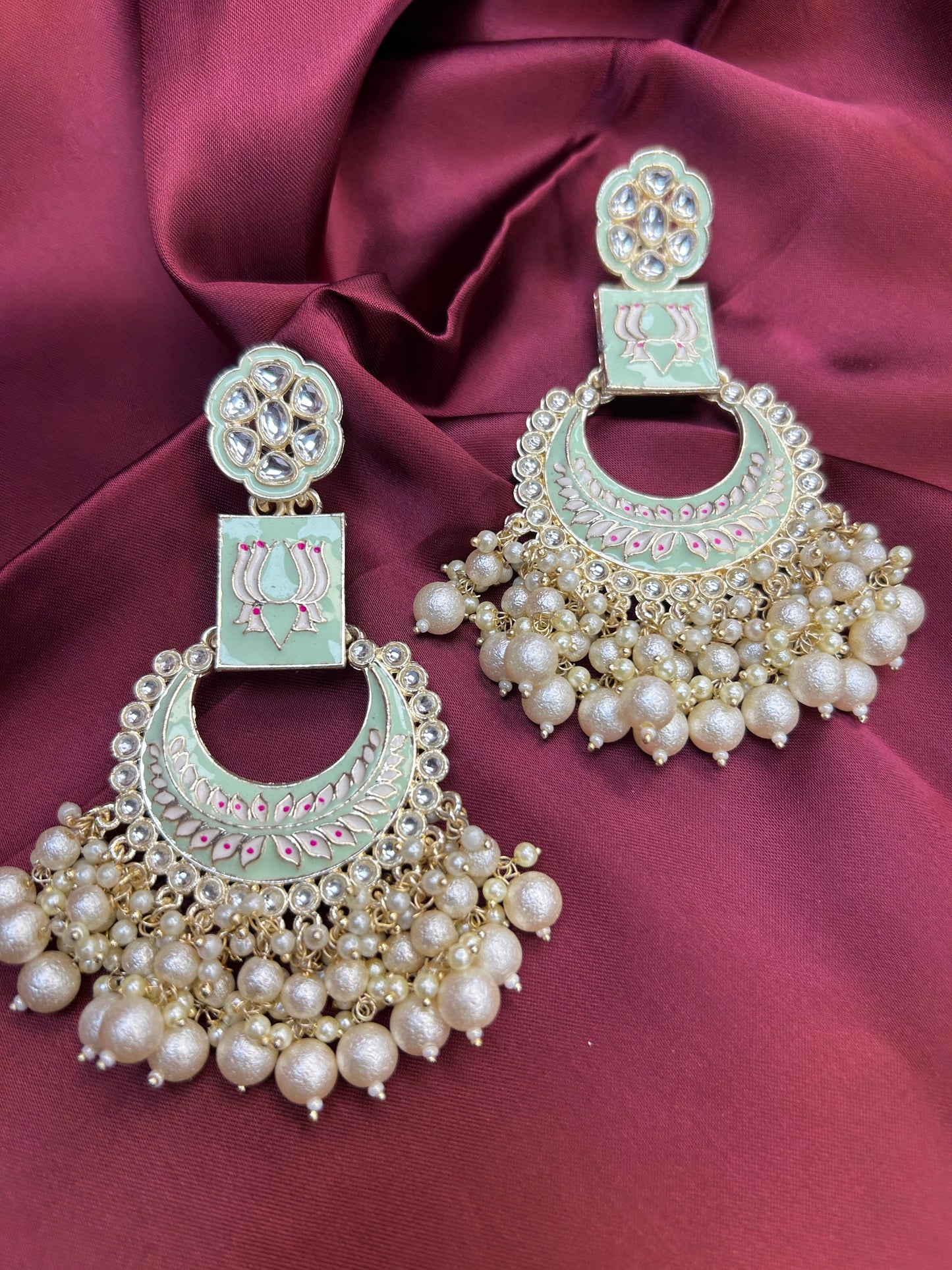 Chandbali earrings