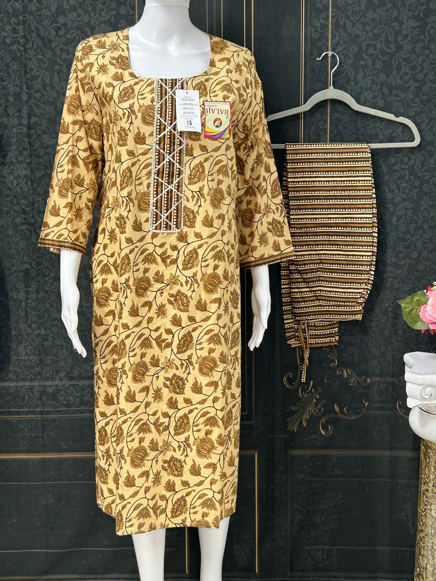 Cotton Kurti pant set