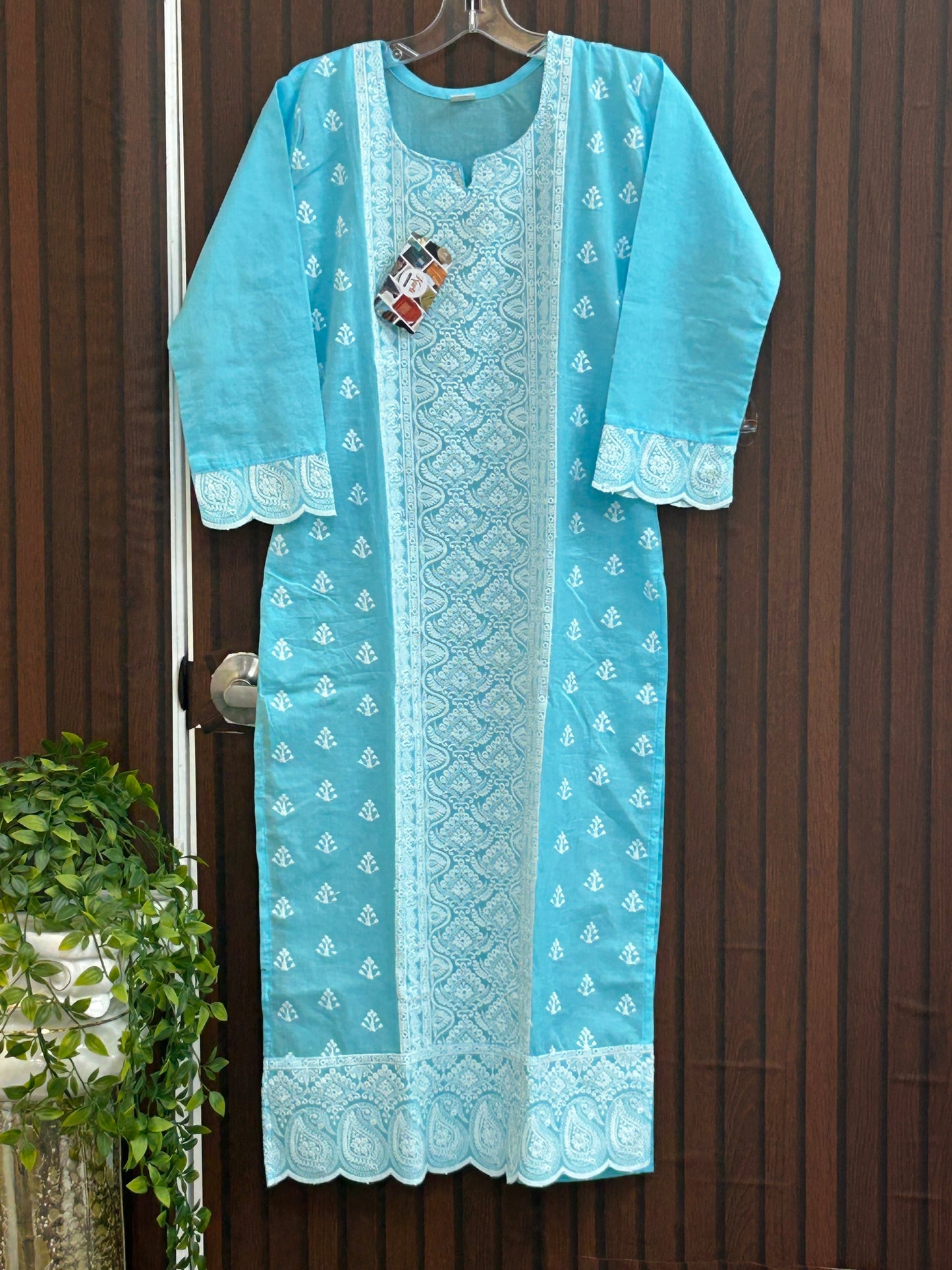 Cotton Chikankari kurti