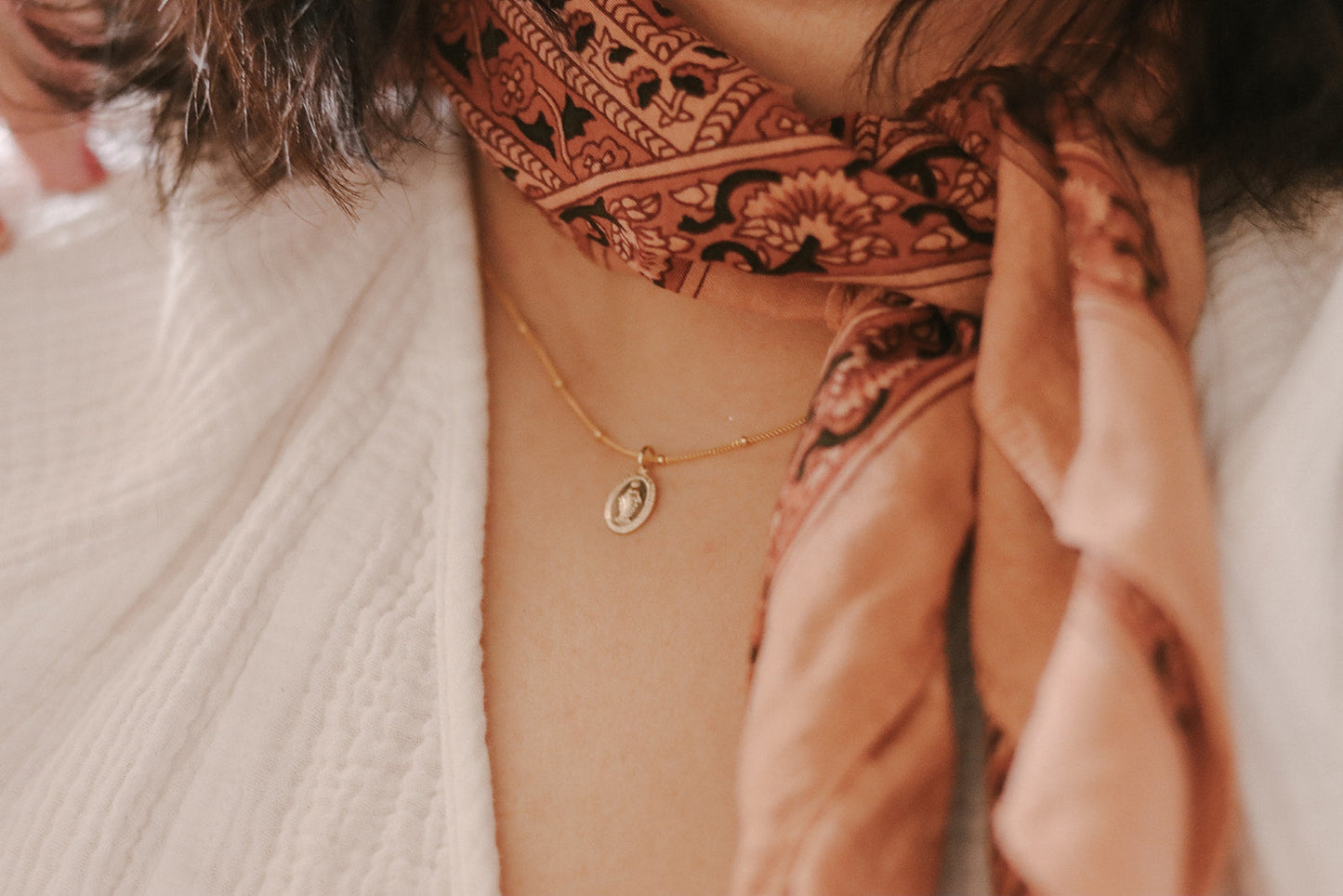 Dainty Miraculous Medal Necklace