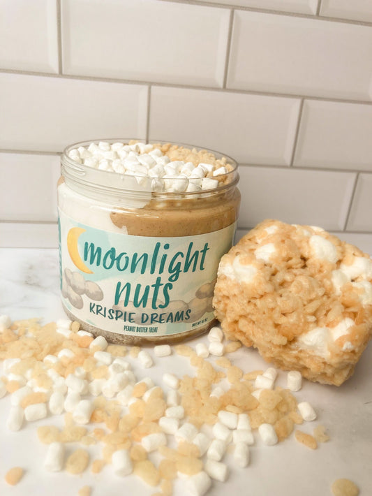 Krispie Dreams – White Chocolate Peanut Butter with Caramel, Marshmallow & Rice Krispies - Concordia Style Boutique