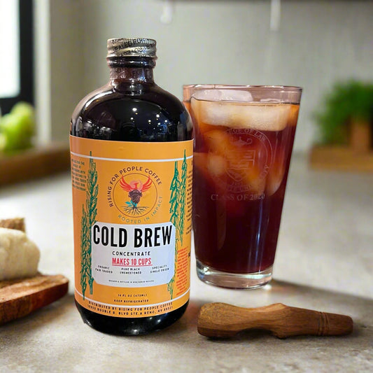 Original Concentrated Cold Brew Coffee - Premium Coffee from Rising For People Coffee Co. - Just $22! Shop now at Concordia Style Boutique