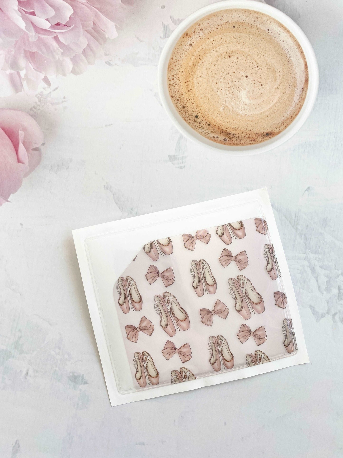 Ballerina Pink Adhesive Pocket