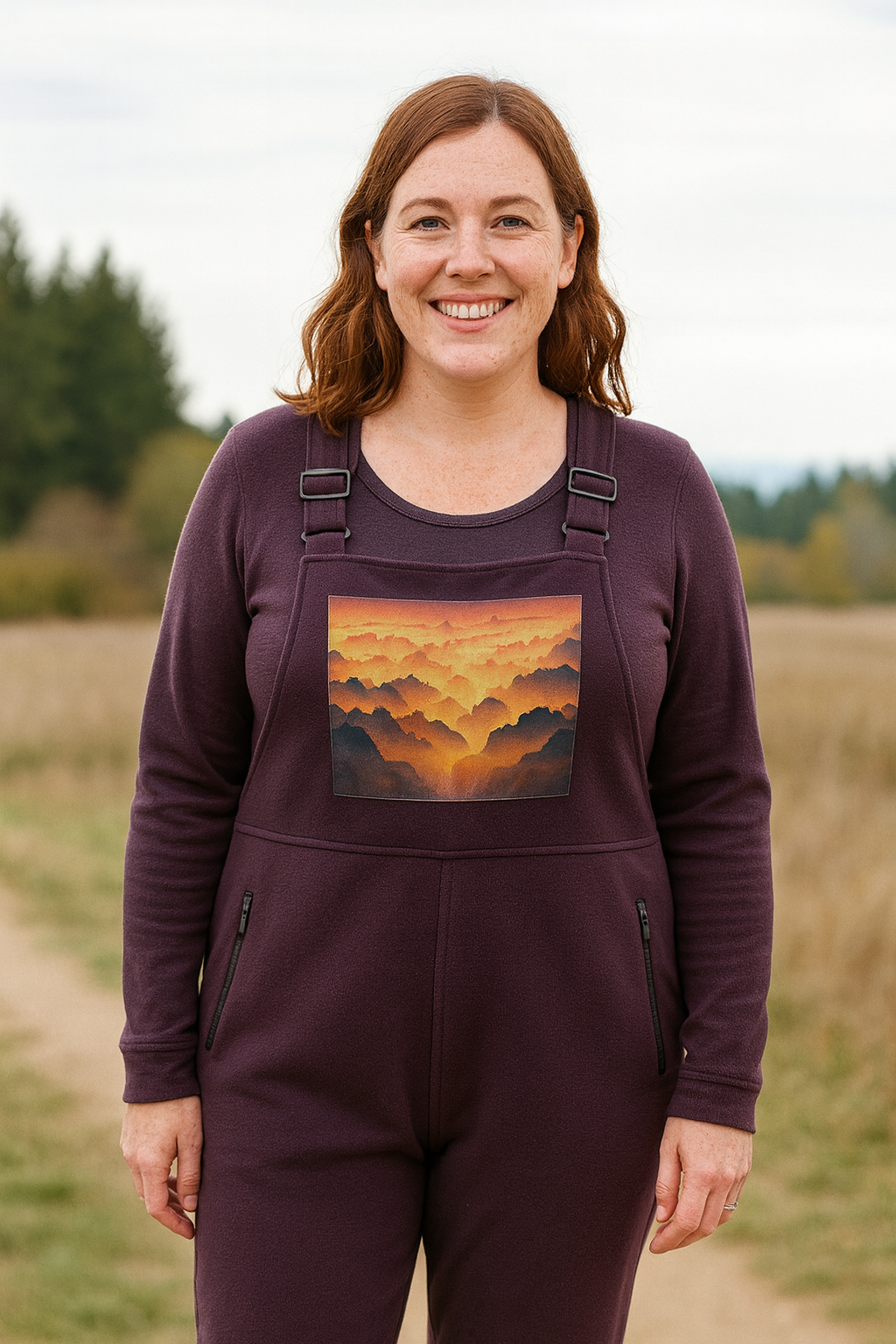 Spread Your Wings Fleece Overalls