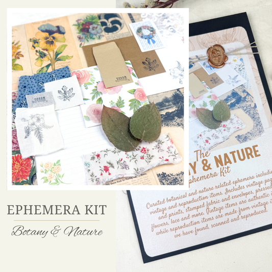 Botanical and Nature Ephemera Kit - Premium Coordinated Kits from A House of Books - Just $24.99! Shop now at Concordia Style Boutique
