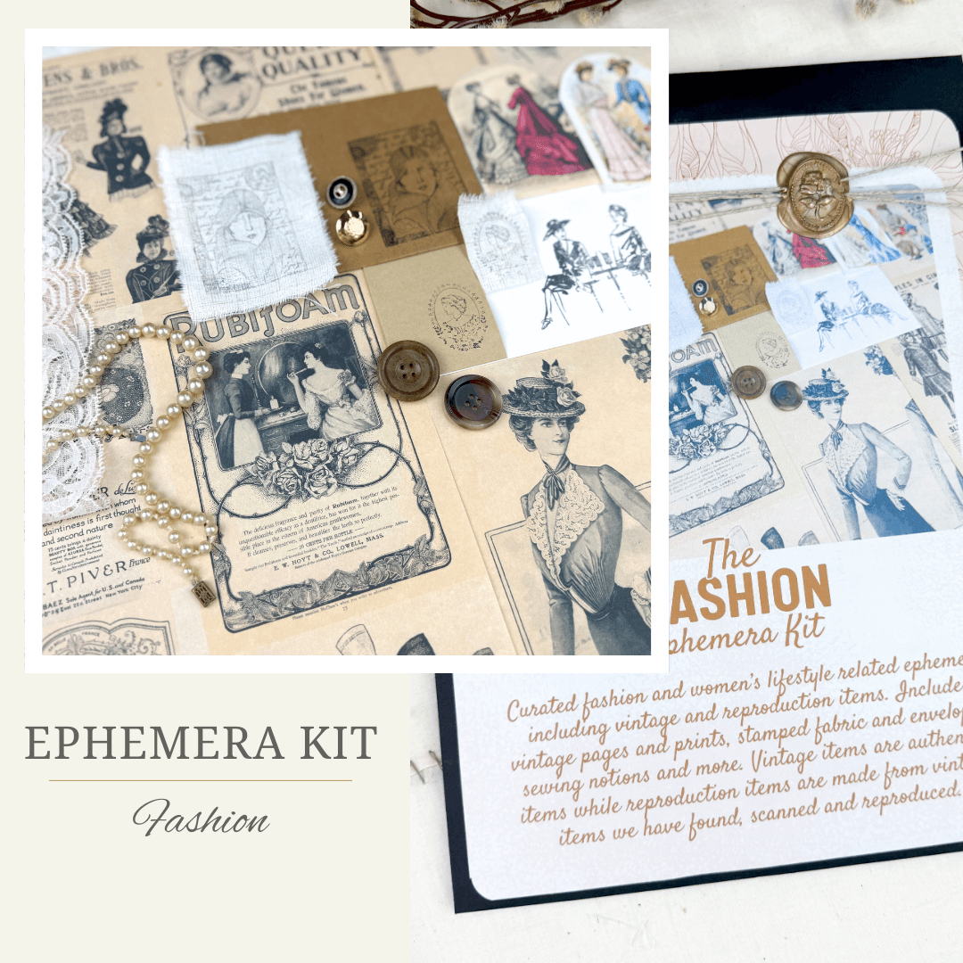 Fashion Ephemera Kit - Concordia Style Boutique