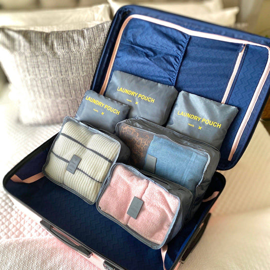 6 Piece Travel Organizer - Concordia Style Boutique