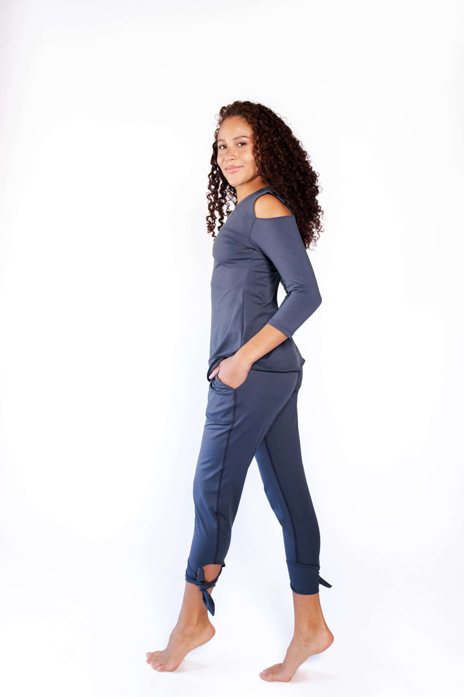 Open Shoulder Top - Nocturnal - Concordia Style Boutique