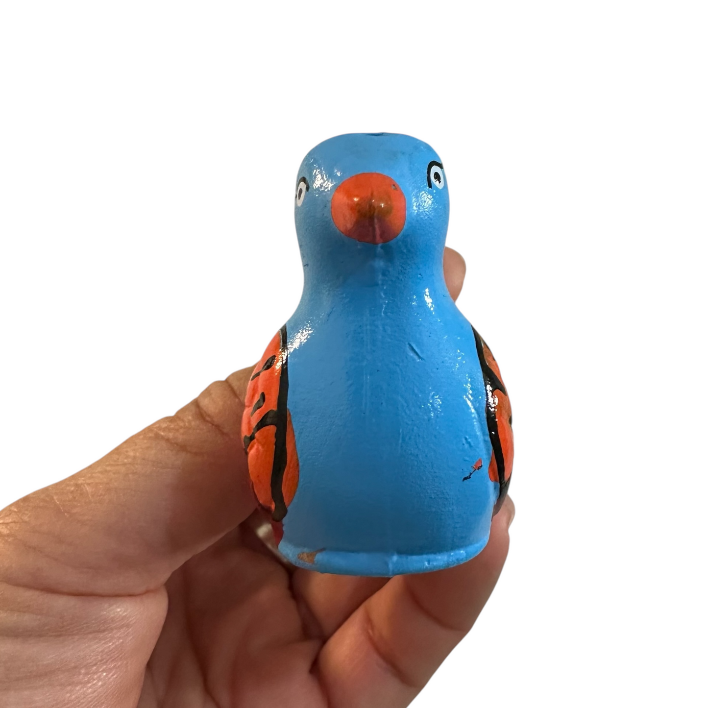 Clay Water Whistle Bird (Blue crest) - Concordia Style Boutique