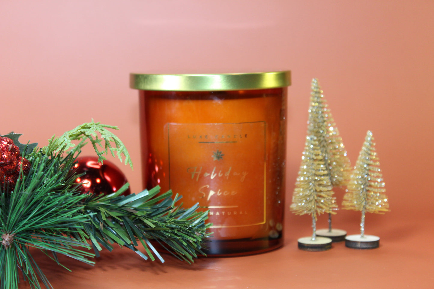 Holiday Spice • Luxe Natural Coconut Wax Candle