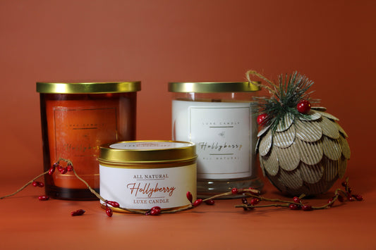 Hollyberry • Luxe Natural Coconut Wax Candle