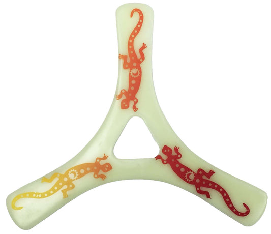 Spin Racer Glow in the Dark Boomerang - Easy Beginner boomerangs for kids