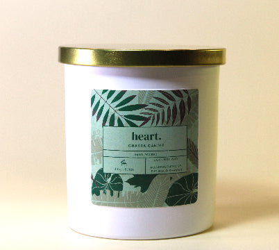 Heart Chakra Luxe Natural Coconut Wax Scented Candle