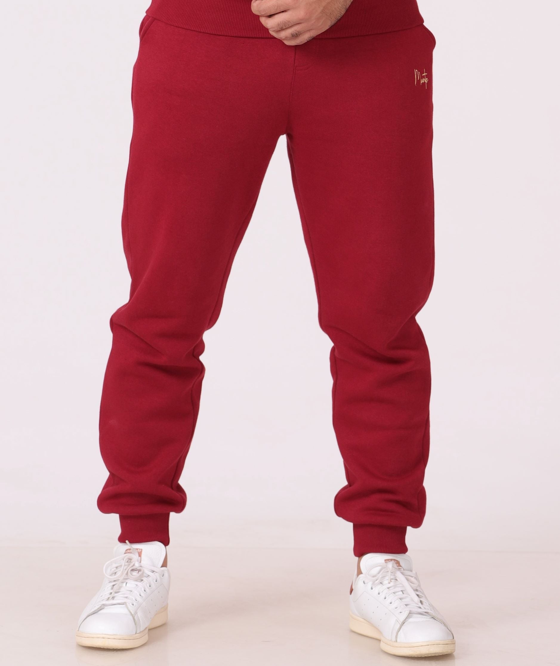 Rhubarb Red Jogger Pants - Men - Concordia Style Boutique