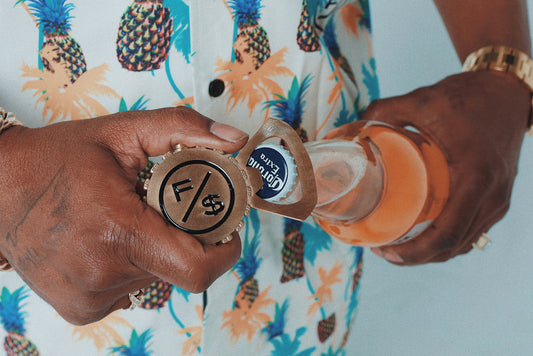 F/$ Bottle Opener (w/ Compass) - Concordia Style Boutique