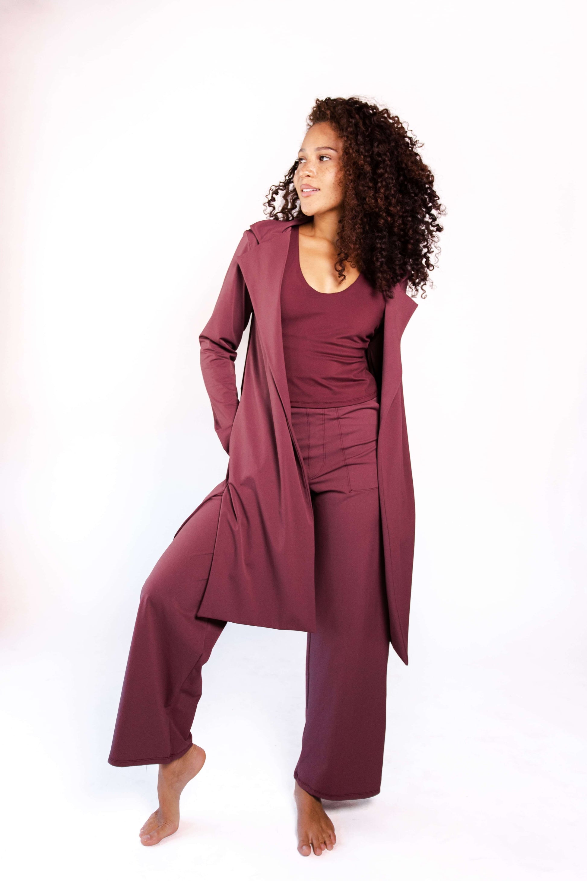 Ultimate Trouser - Maroon - Concordia Style Boutique