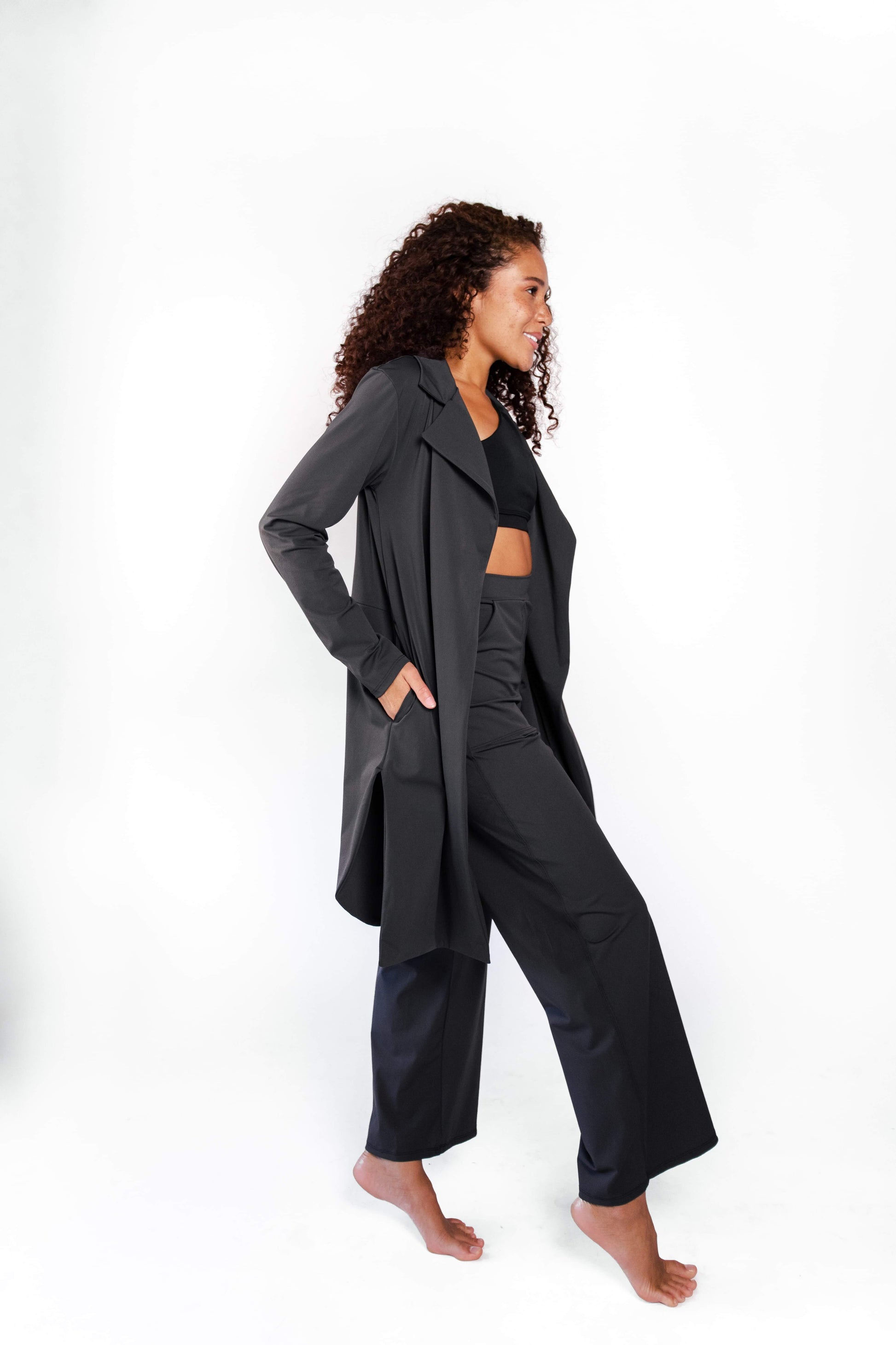 Trinity Blazer - Jet Black - Concordia Style Boutique
