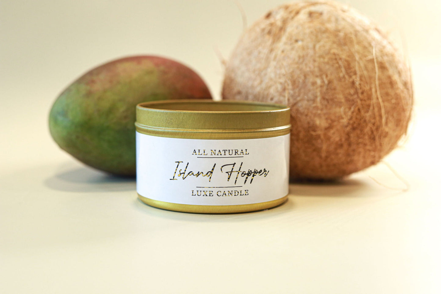 Island Hopper - Luxe Hand-Poured Natural Coconut Wax Candle