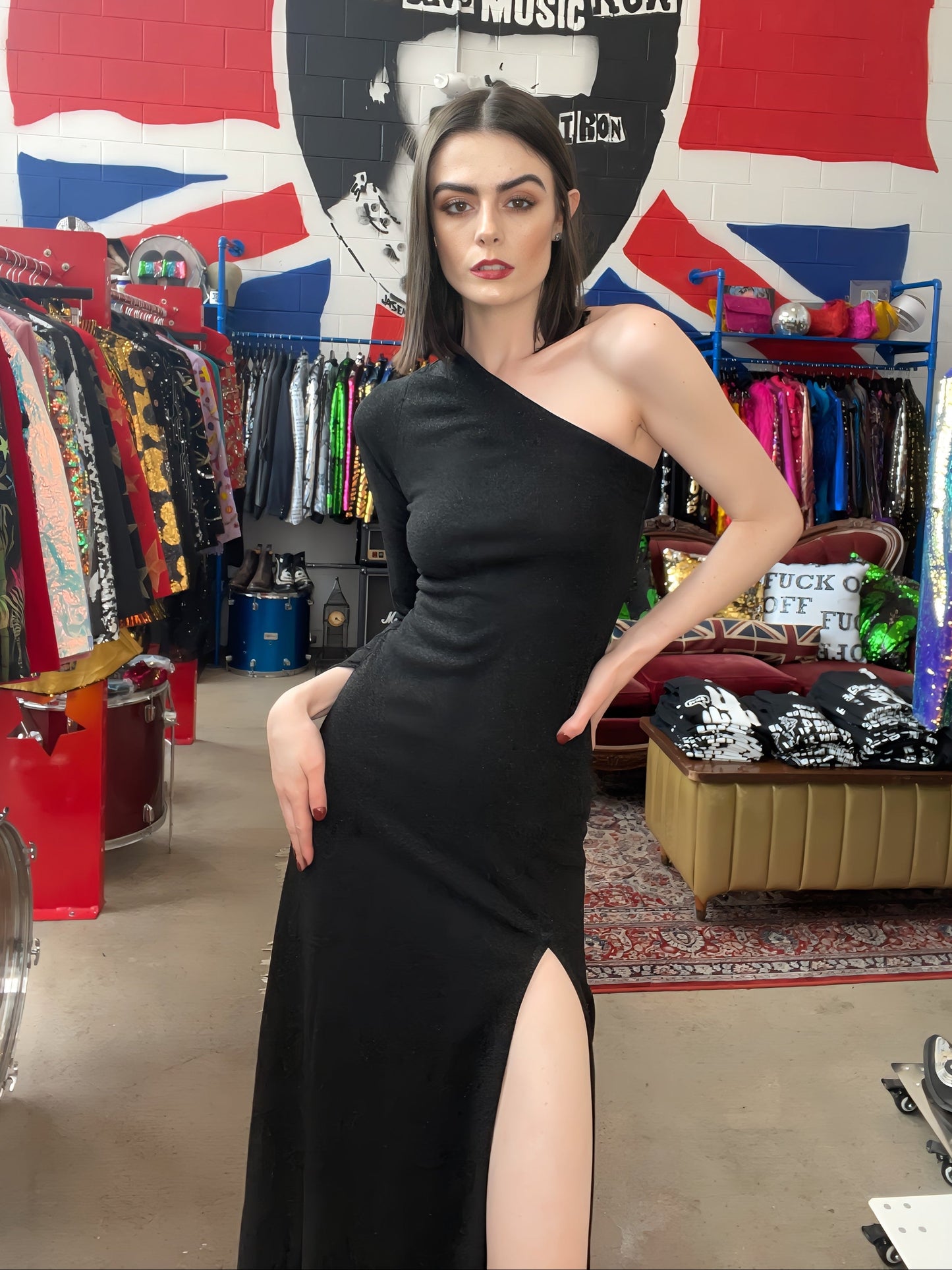 Any Old Iron Black Smith Dress - Concordia Style Boutique