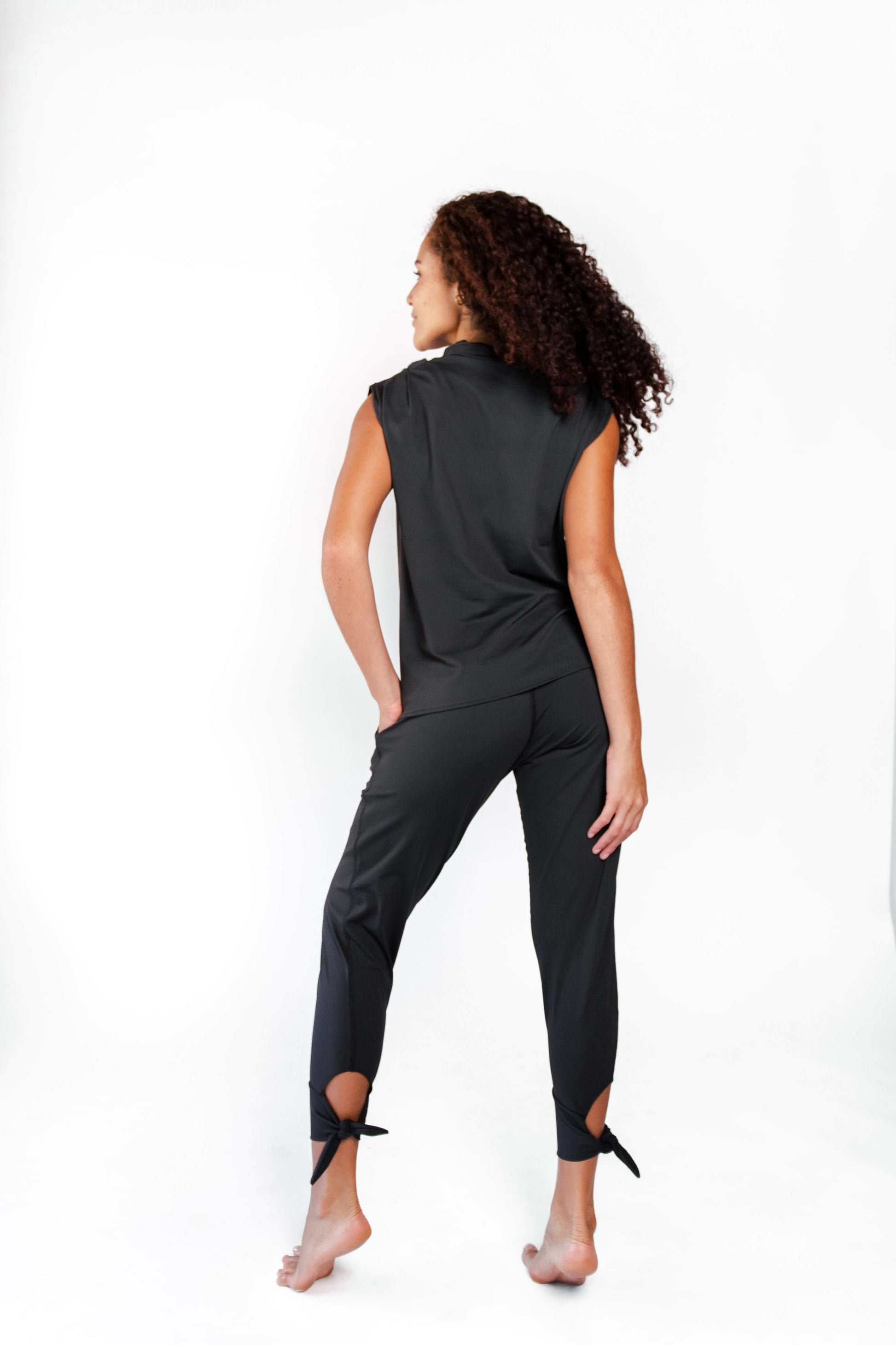 Goddess Tank - Jet Black - Concordia Style Boutique