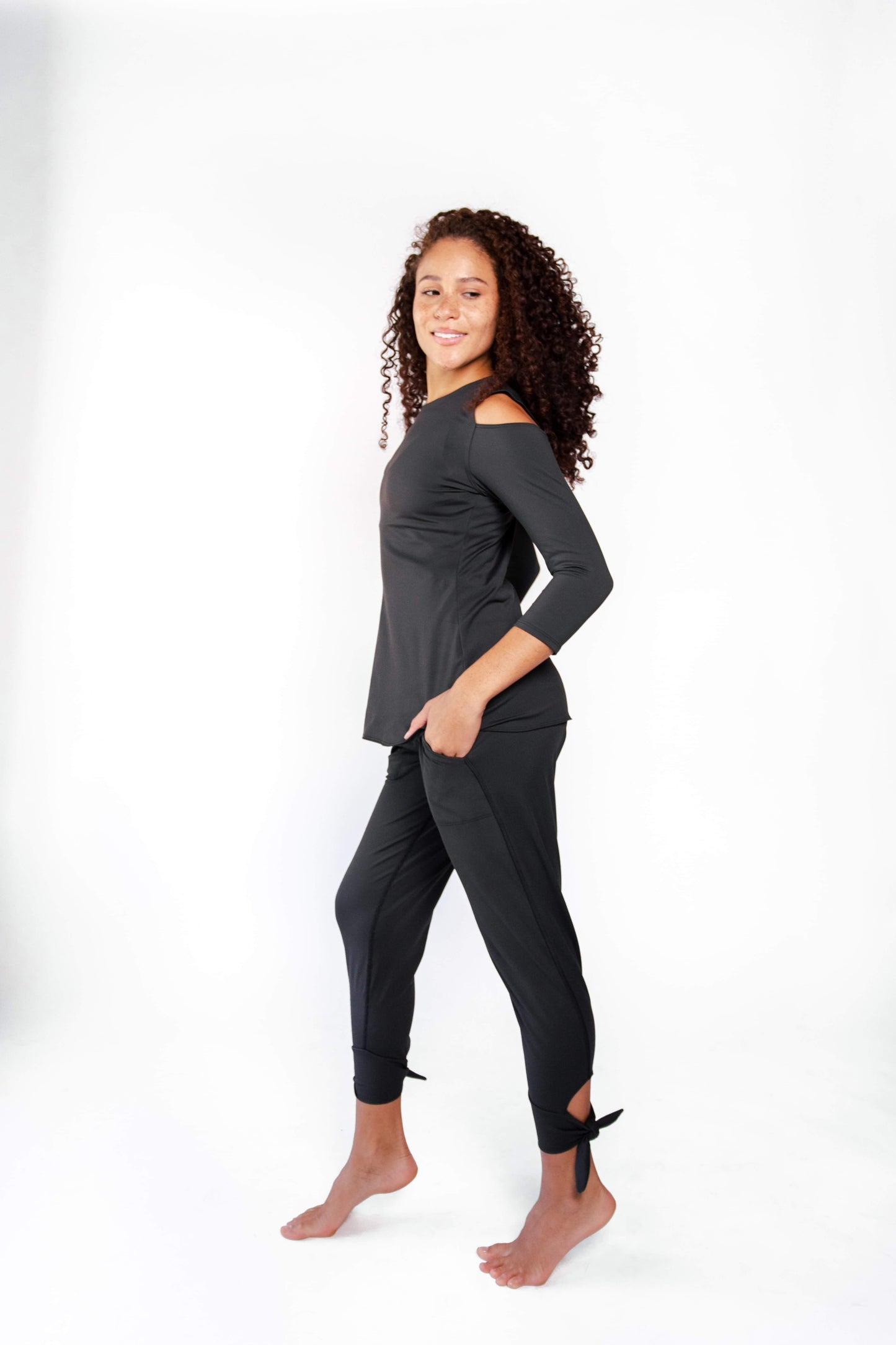 Sunday Jogger - Jet Black - Concordia Style Boutique