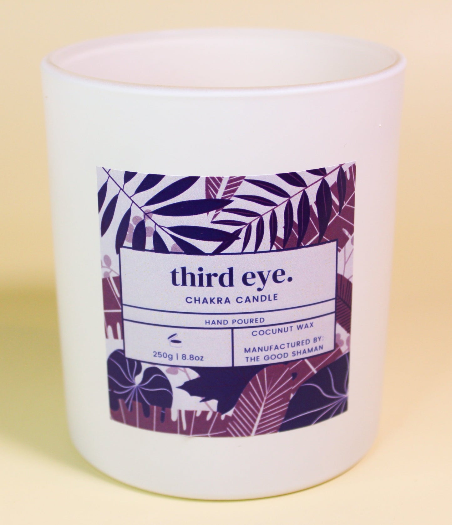 Third Eye Luxe Natural Coconut Wax Chakra Candle