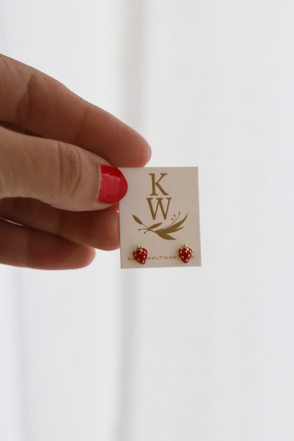 MINI STRAWBERRY STUDS - Concordia Style Boutique