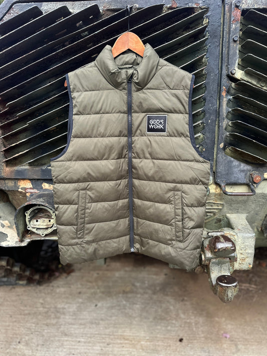 GOD'S WORK Puffer Vest (Limited Edition) - Concordia Style Boutique