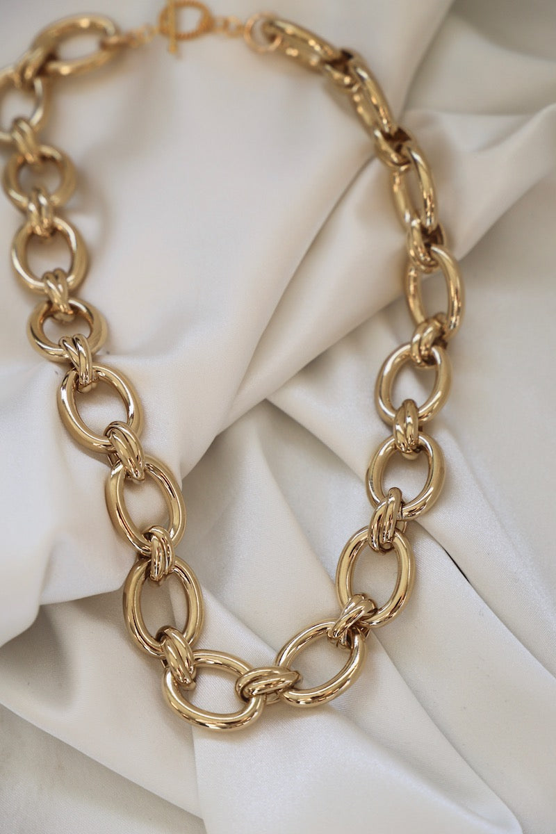 AMELIA STATEMENT CHAIN NECKLACE - Concordia Style Boutique