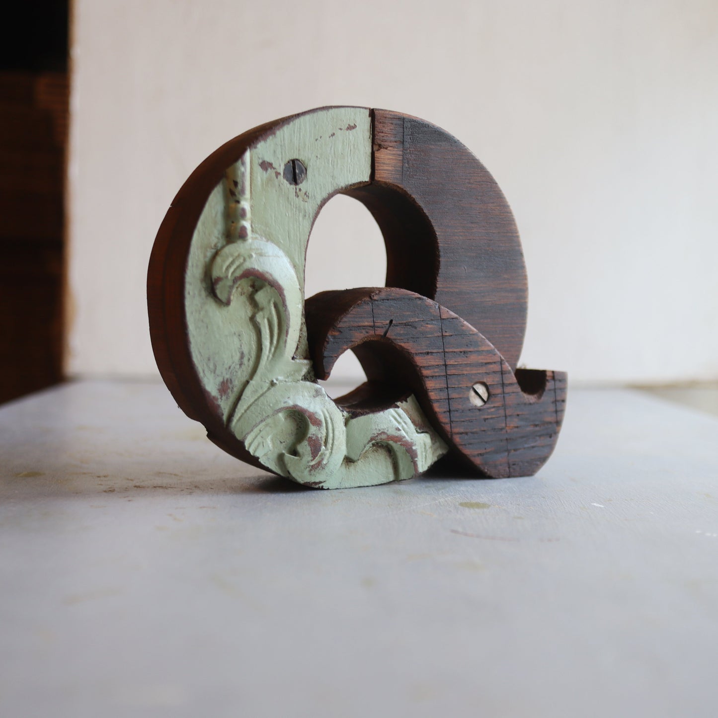 Reclaimed Wooden Letters