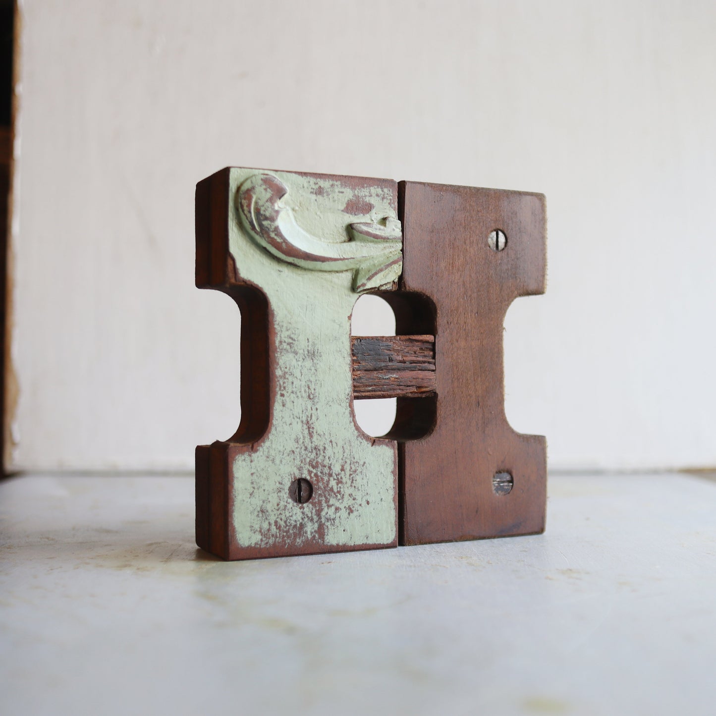 Reclaimed Wooden Letters