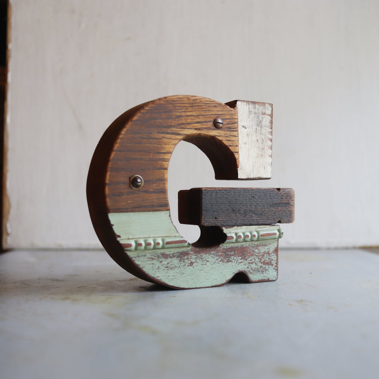 Reclaimed Wooden Letters