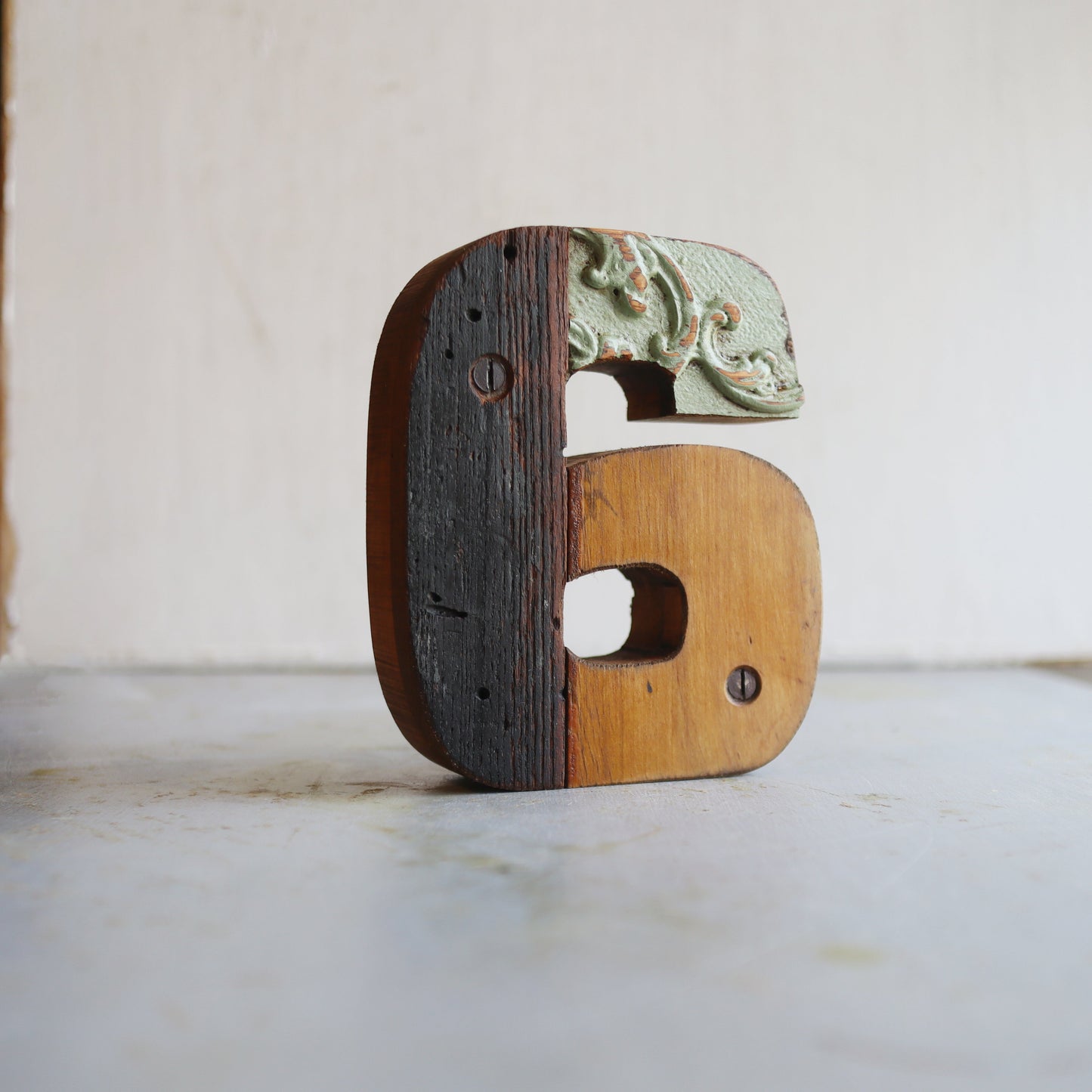 Reclaimed Wooden Letters