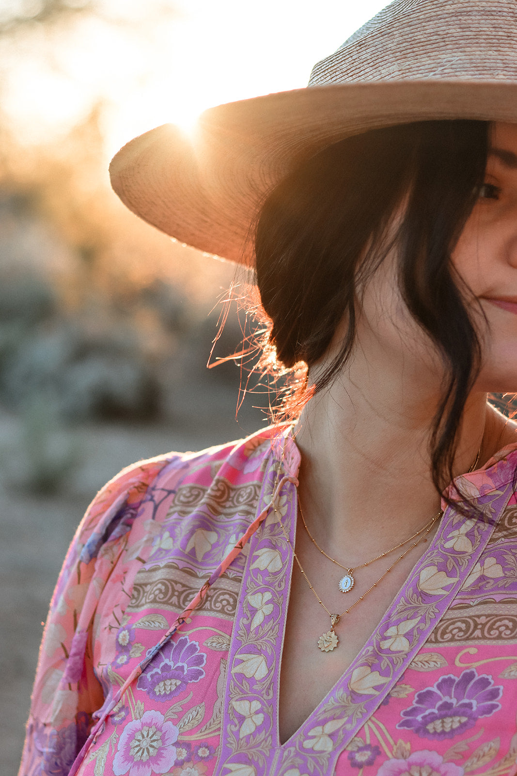 The Little Sacred Heart® Scalloped Necklace