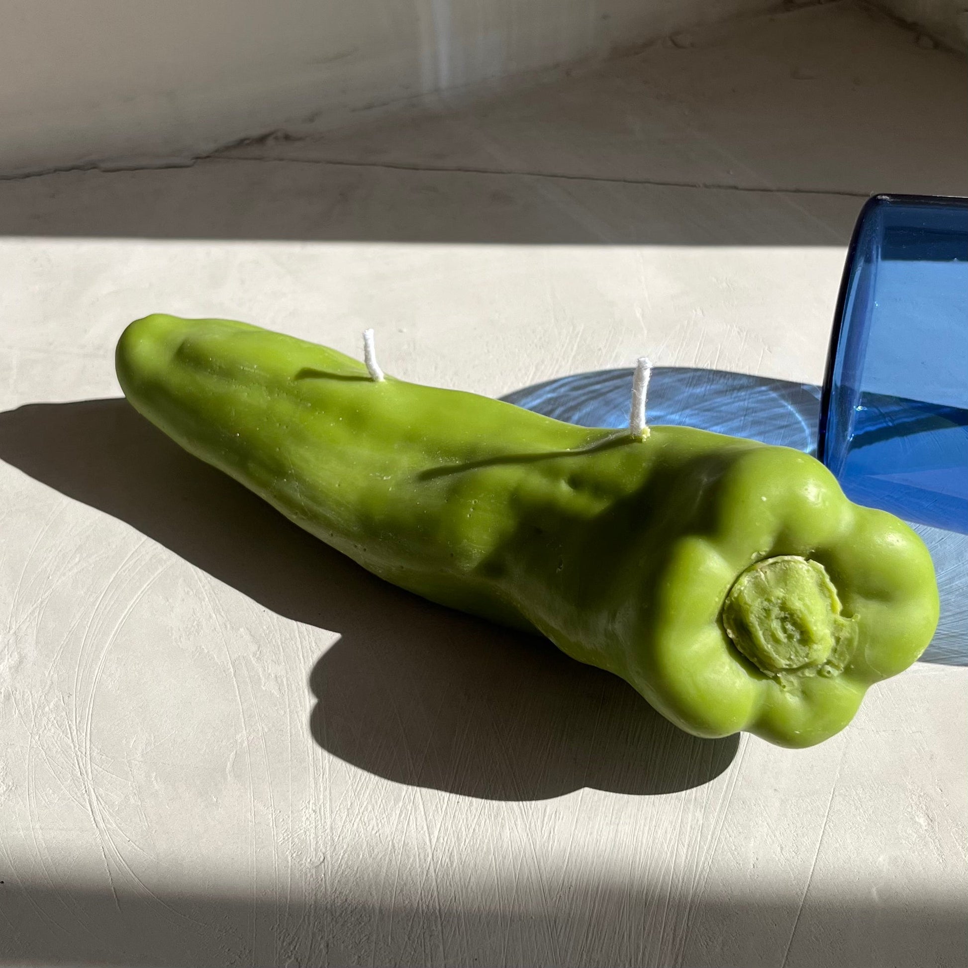 Chili Pepper Candle - Green - Concordia Style Boutique