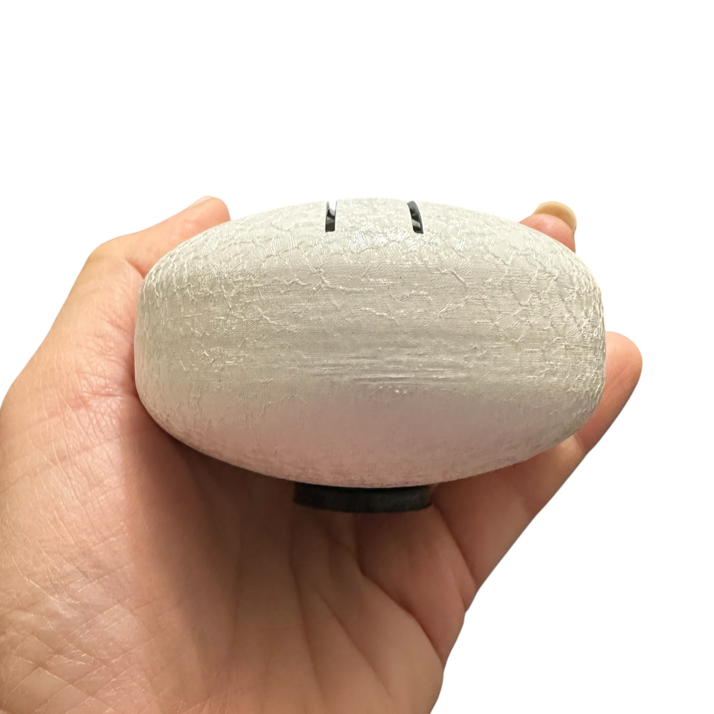 Mini Steel Rain Drum – 3-Inch Percussion Instrument with Mallet (White) - Concordia Style Boutique