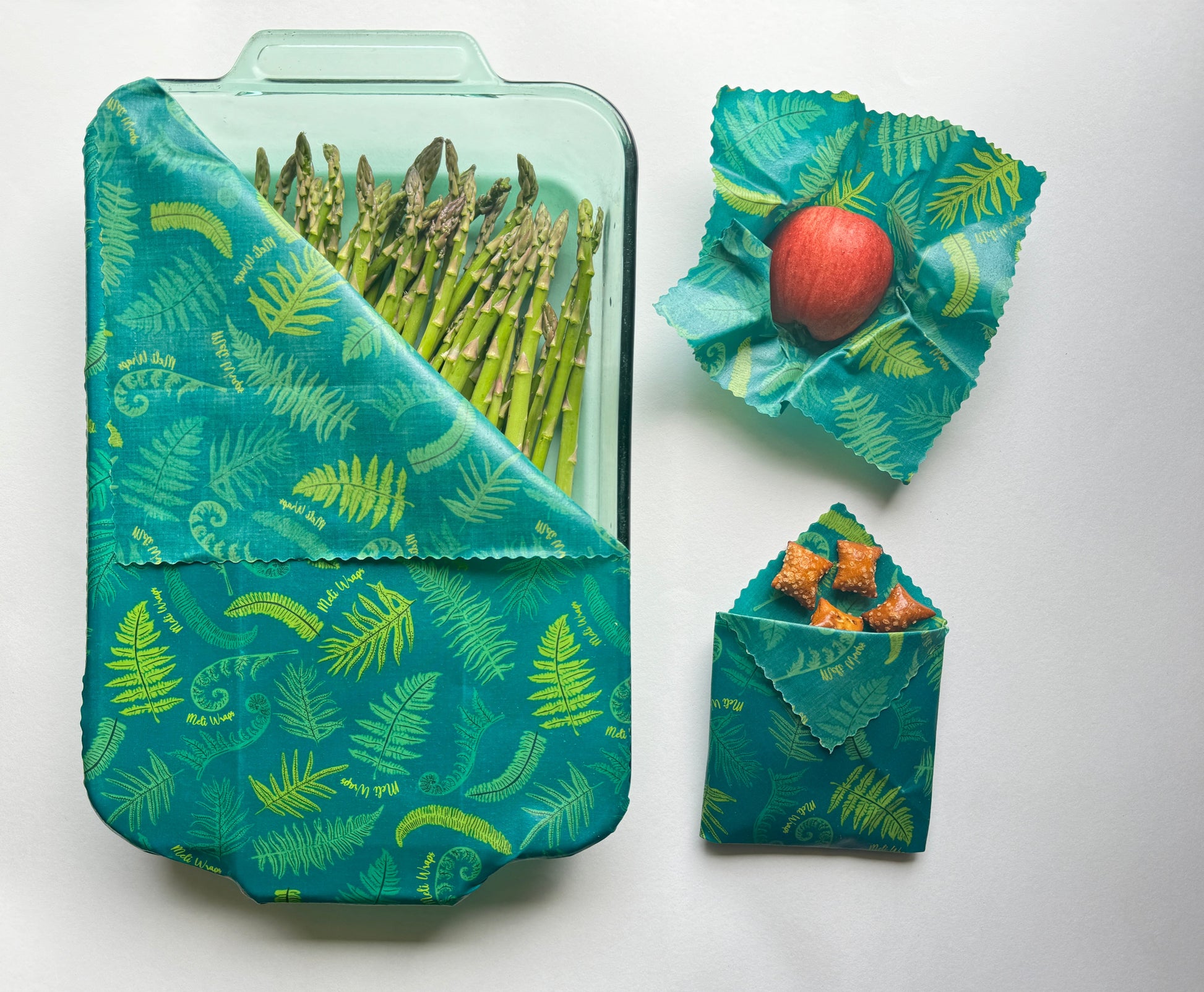 Beeswax Food Wrap - Fern Print - Concordia Style Boutique