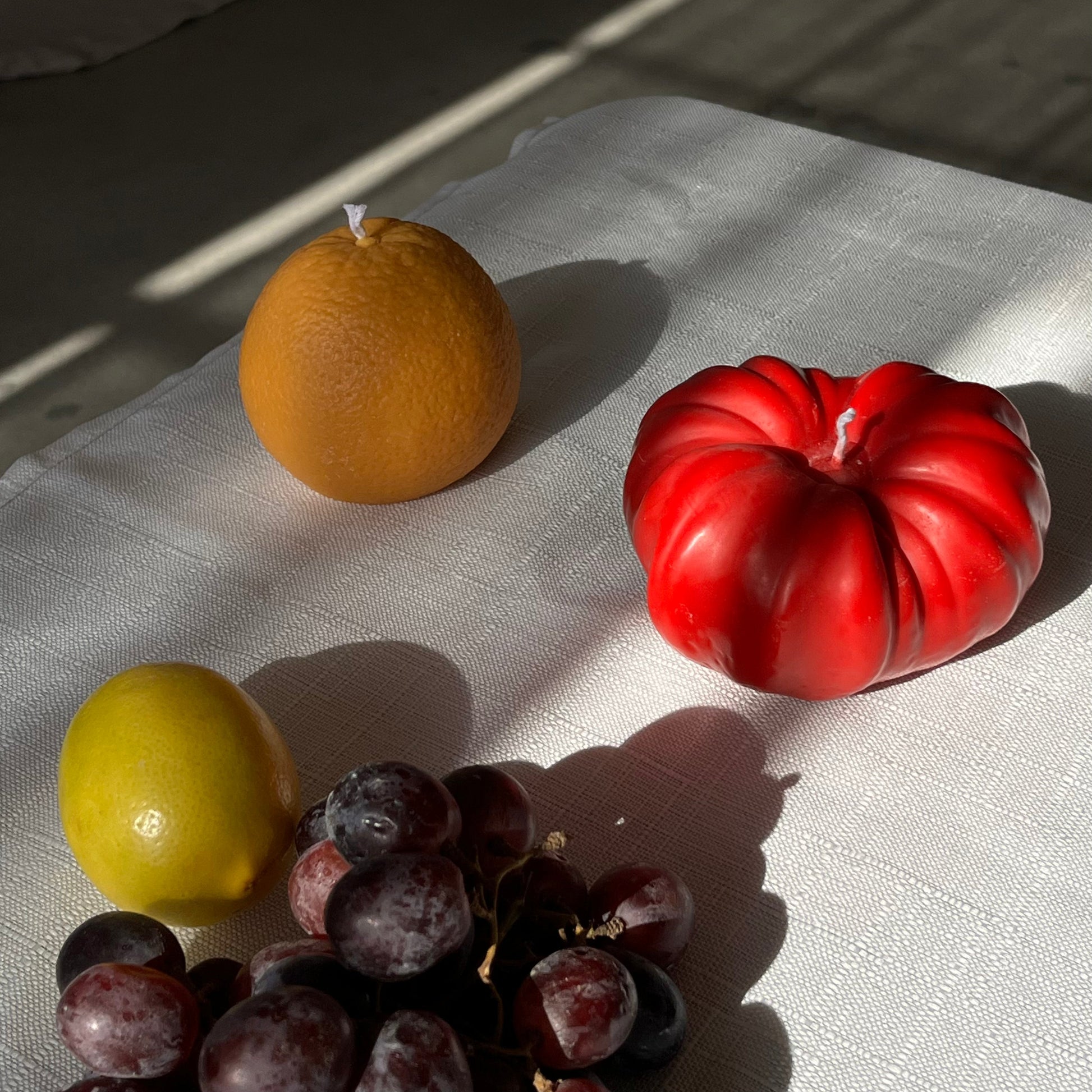 Jumbo Heirloom Tomato Candle - Red - Concordia Style Boutique