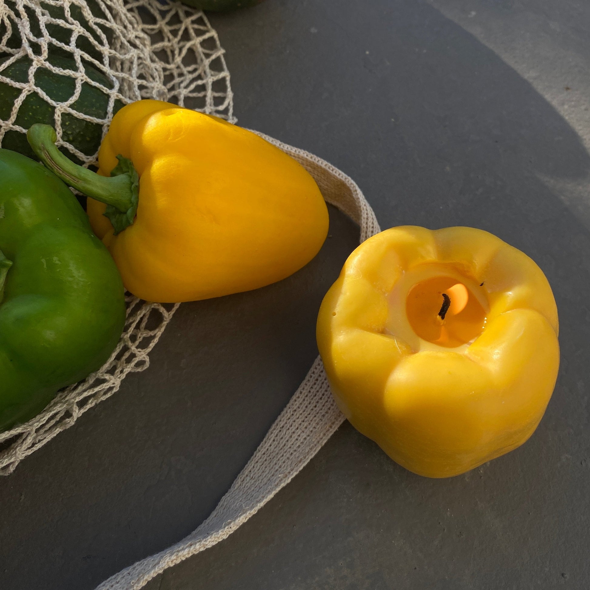Bell Pepper Candle - Yellow - Concordia Style Boutique