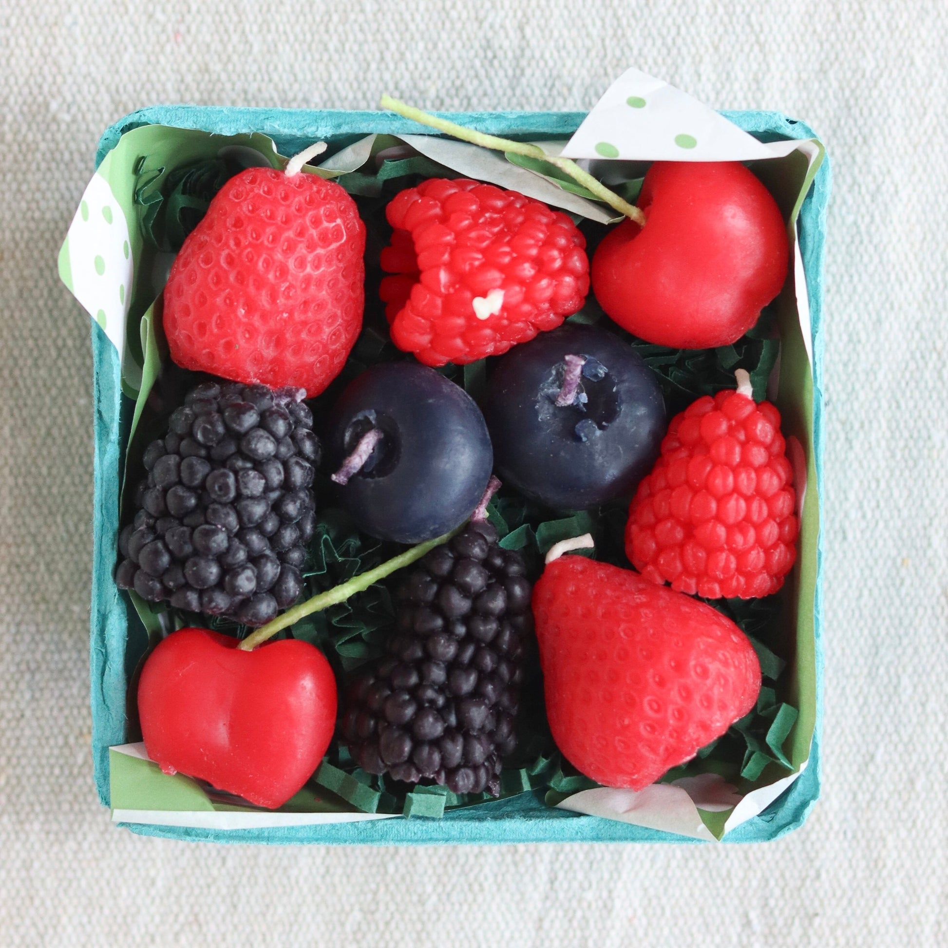 Mixed Berry Beeswax Birthday Candles - Concordia Style Boutique