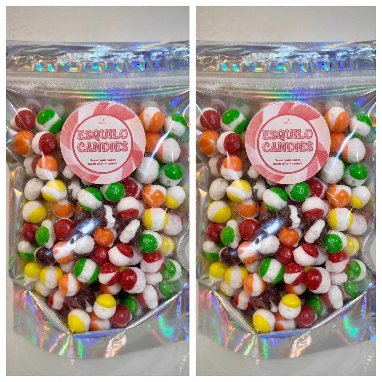 Freeze-Dried Rainbow Drops