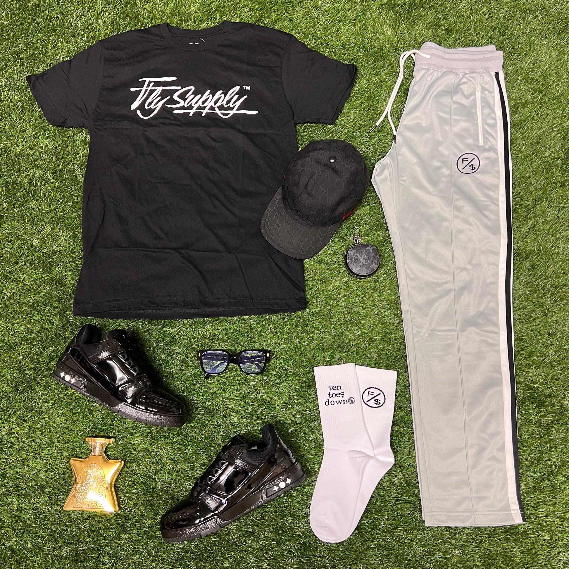 Fly Supply Logo: Black (10 Year Anniversary) - Concordia Style Boutique