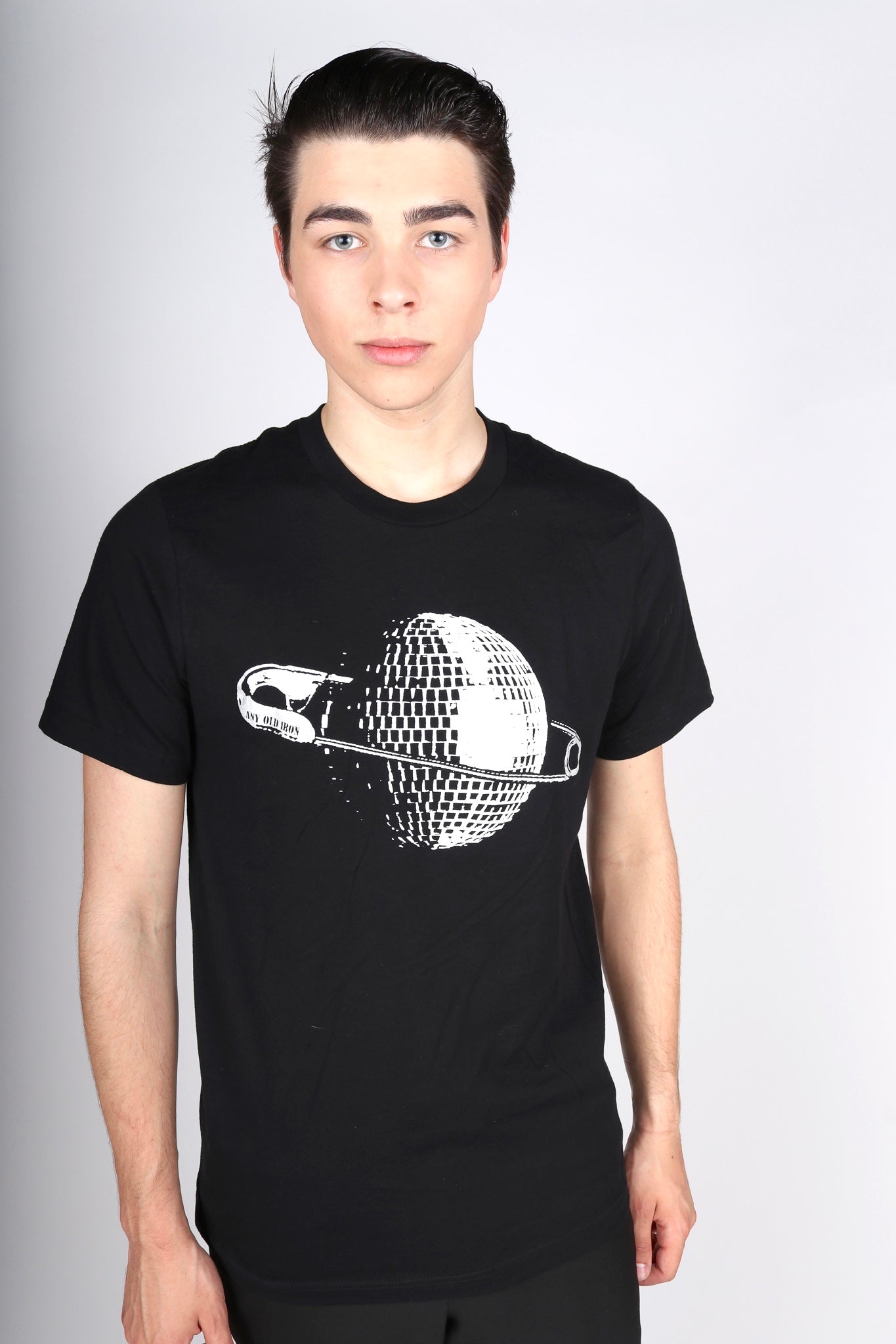 Any Old Iron Men's Disco Planet T-Shirt - Concordia Style Boutique