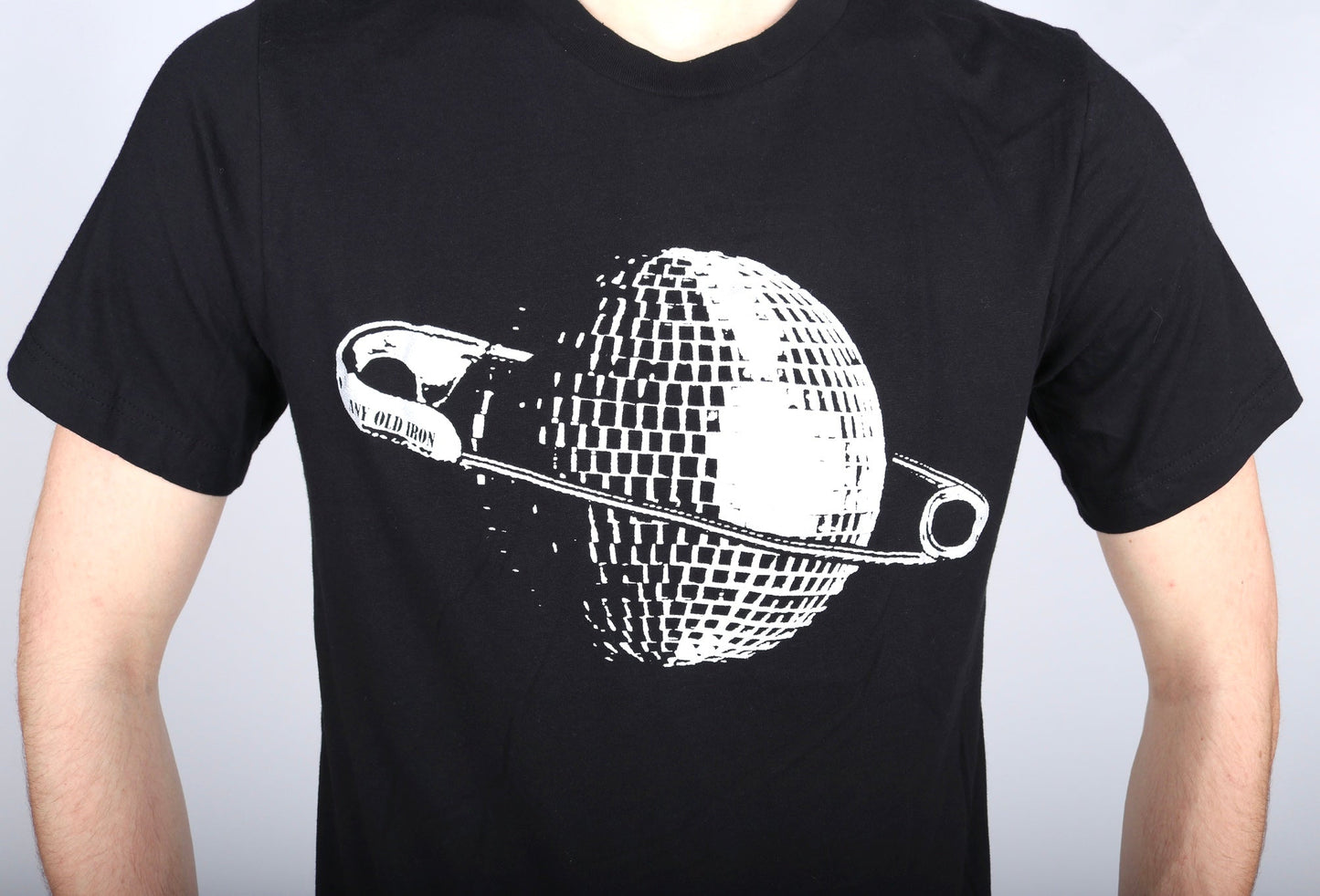 Any Old Iron Men's Disco Planet T-Shirt - Concordia Style Boutique