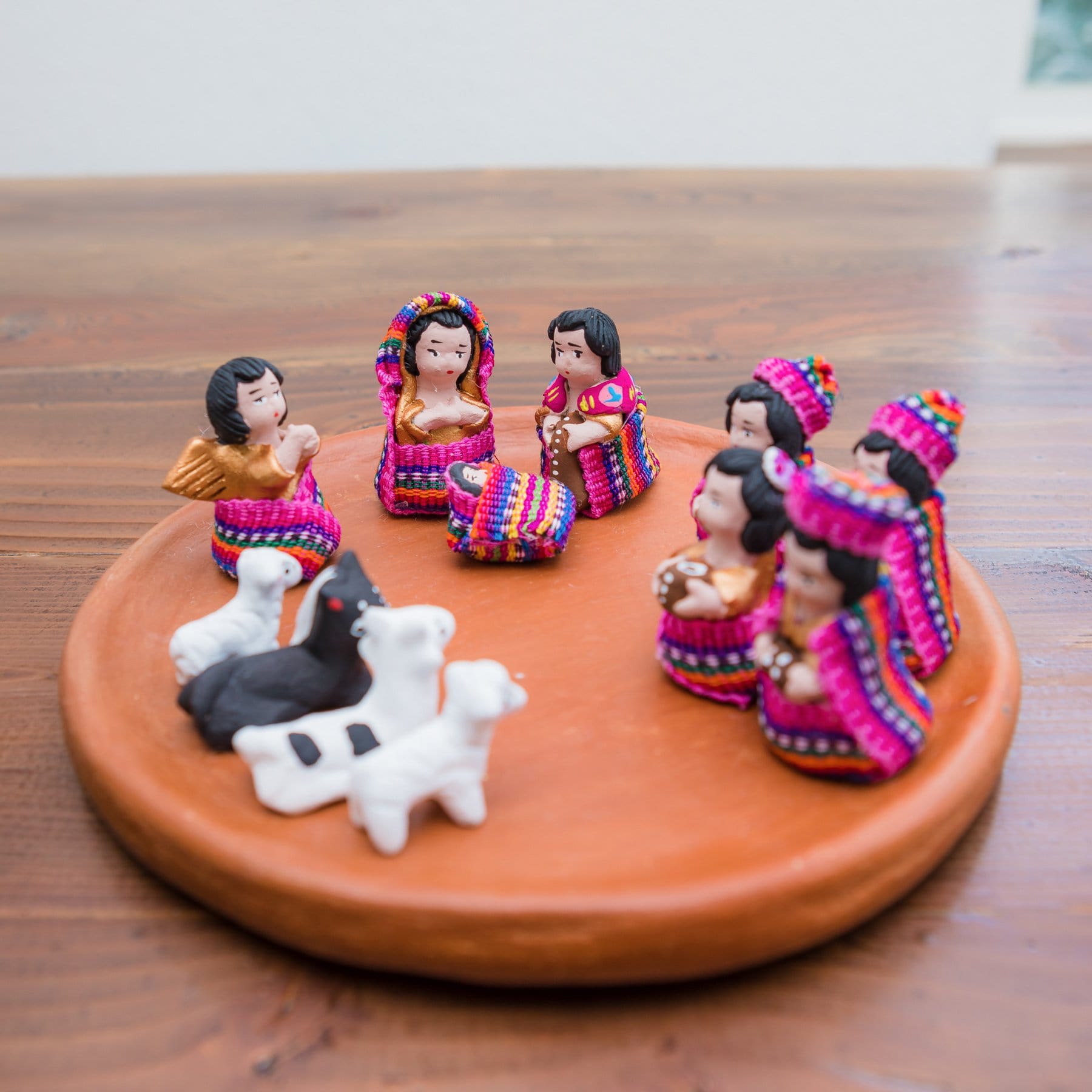 Colorful Terracotta Nativity Scene - Concordia Style Boutique