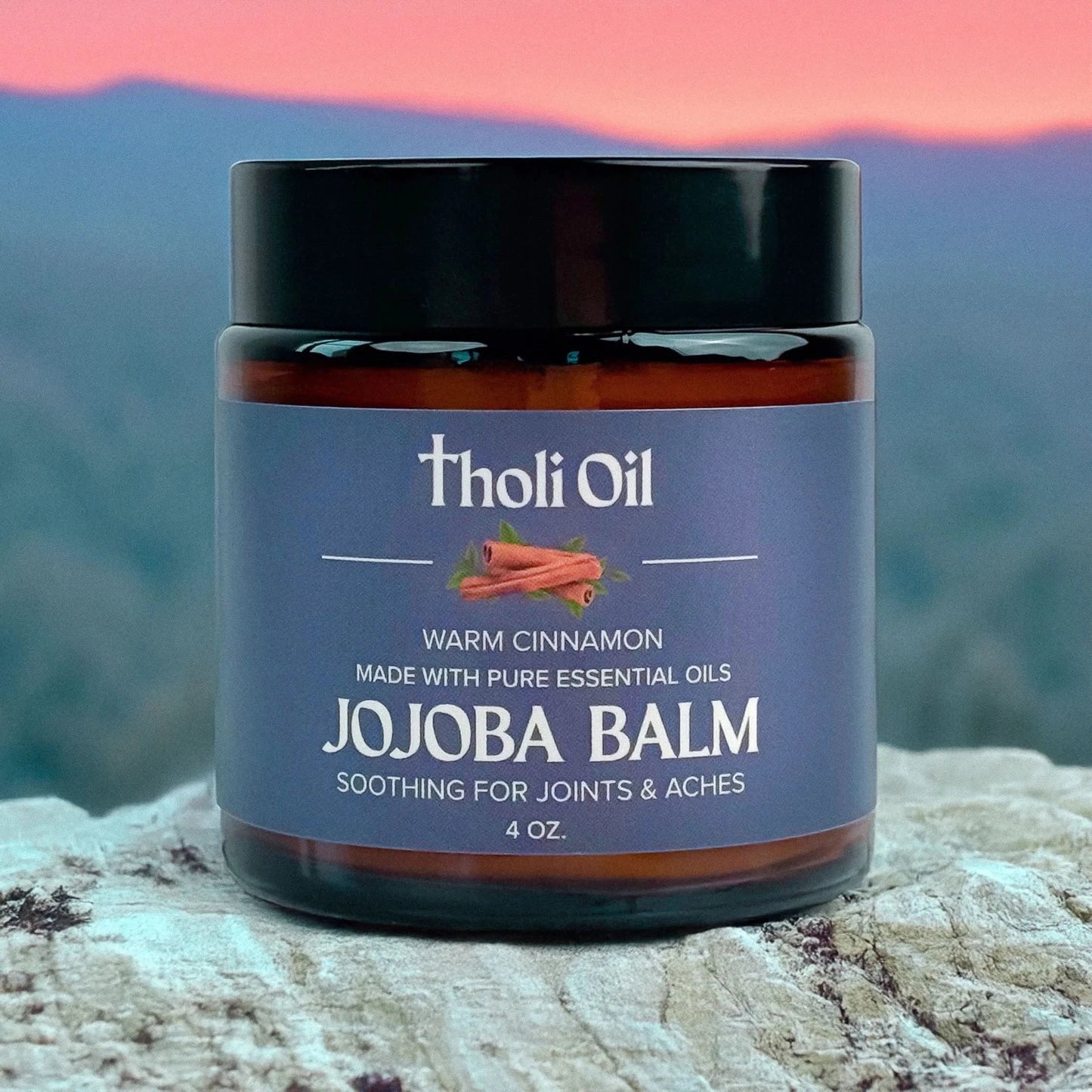 Tholi Oil Jojoba Balm - Relief from Muscle and joint aches and pains